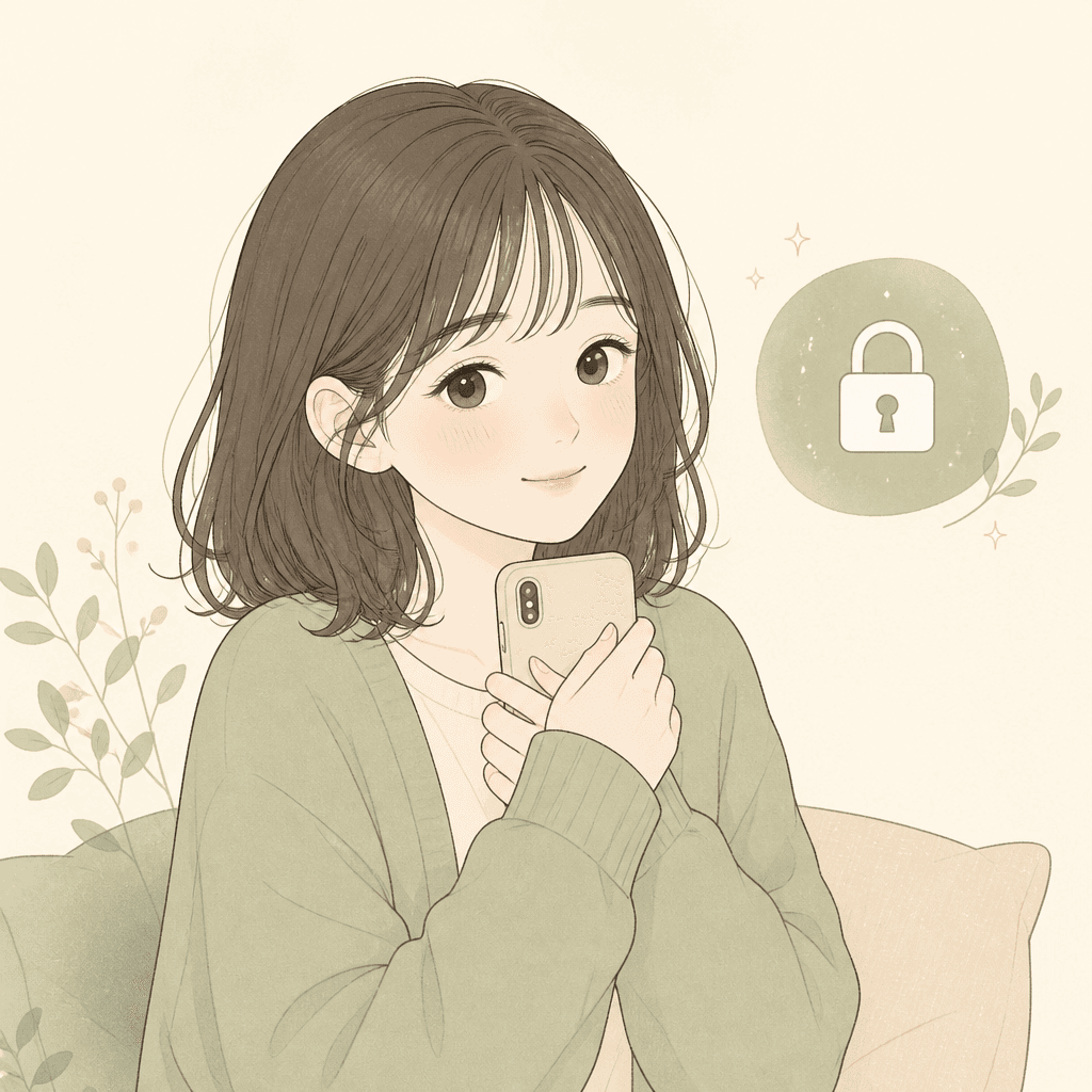 秘密厳守・プライバシー配慮のイメージイラスト